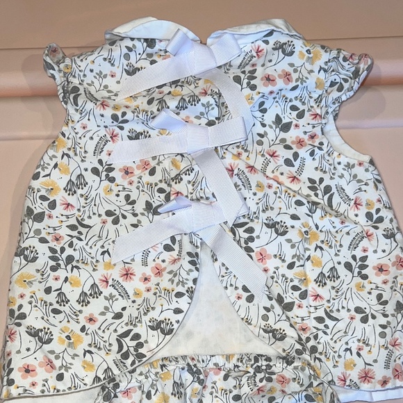 bella bliss Matching Sets Bella Bliss Floral Bow Swing Top Bloomer